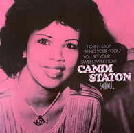 CANDI STATON - CAN'T STOP BEING YOUR FOOL (SOUL 4 REAL) Mint Condition