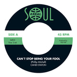 CANDI STATON - CAN'T STOP BEING YOUR FOOL (SOUL 4 REAL) Mint Condition