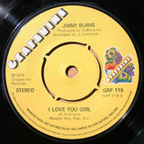 JIMMY BURNS - I REALLY LOVE YOU (GRAPEVINE GRP118) Ex Condition.