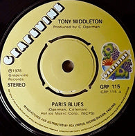 TONY MIDDLETON - PARIS BLUES (GRAPEVINE GRP115) Ex Condition.