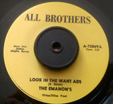 EMANON'S - LOOK IN THE WANT ADS (ALL BROTHERS) Mint Condition