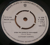 MAJOR LANCE - NO DOUBT ABOUT IT (WARNER BROTHERS DEMO) Ex Condition