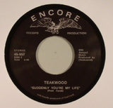 TEAKWOOD - SUDDENLY YOU'RE MY LIFE (ENCORE) Mint Condition